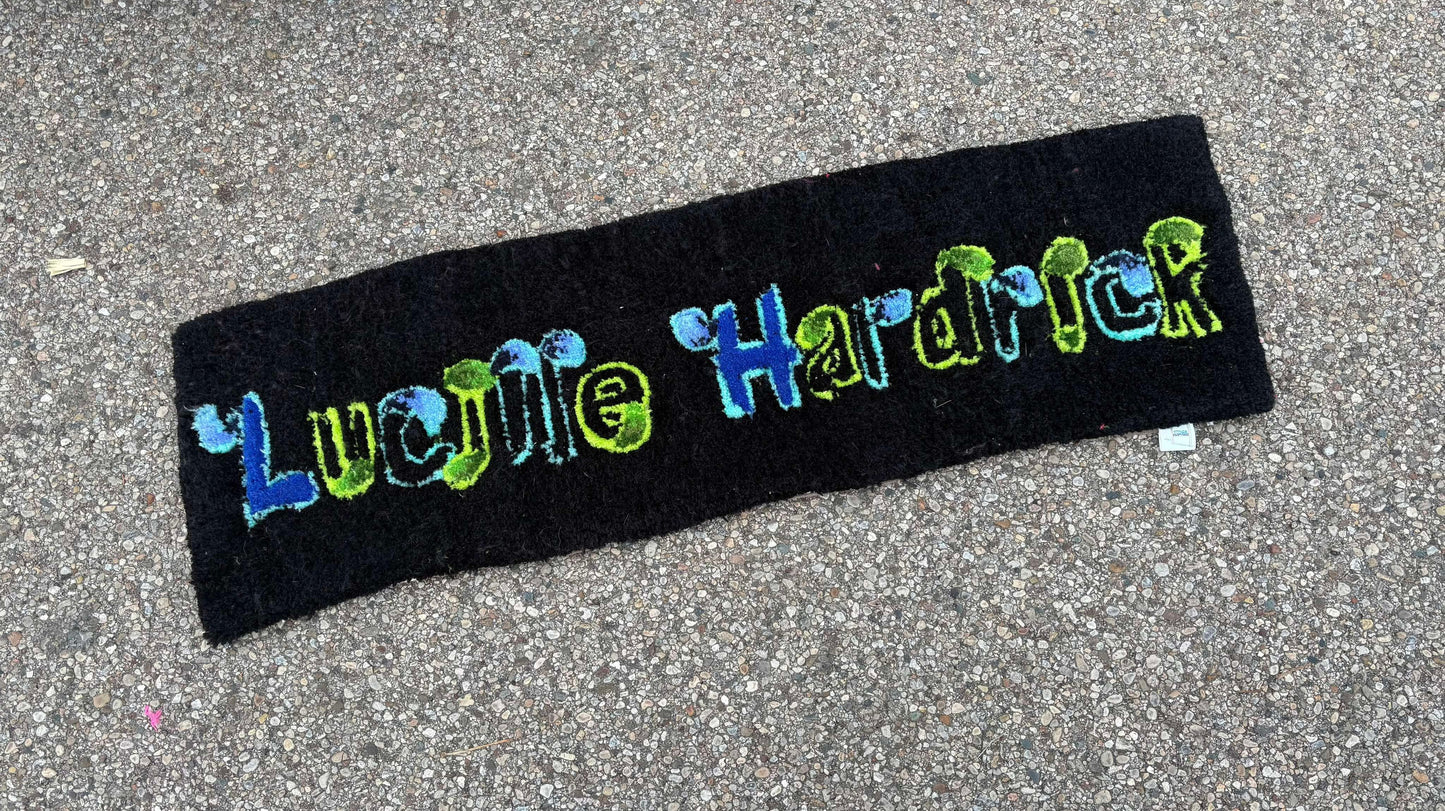 BUILD YOUR OWN NAME RUGS