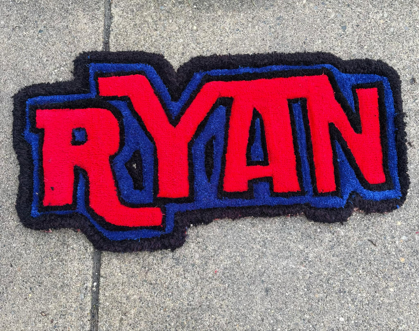 BUILD YOUR OWN NAME RUGS