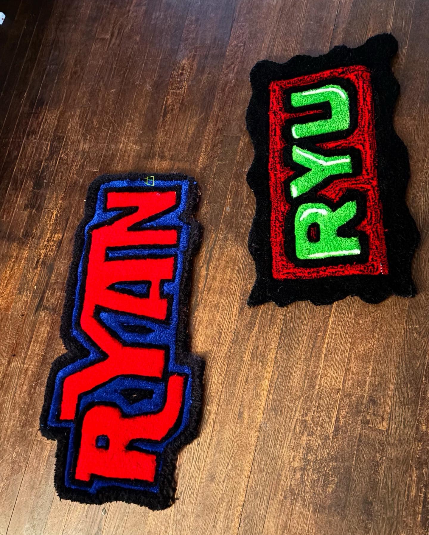 BUILD YOUR OWN NAME RUGS