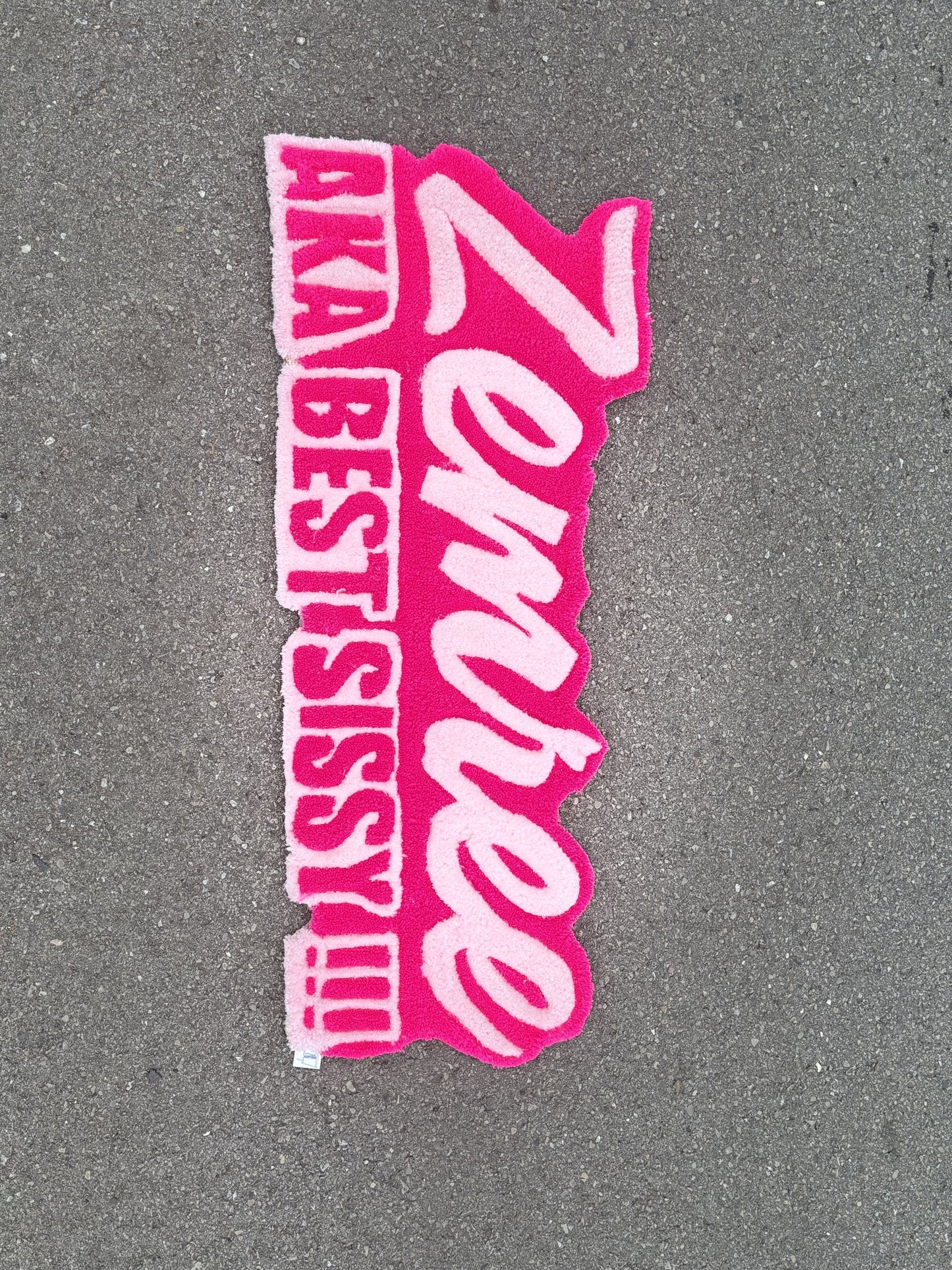 BUILD YOUR OWN NAME RUGS