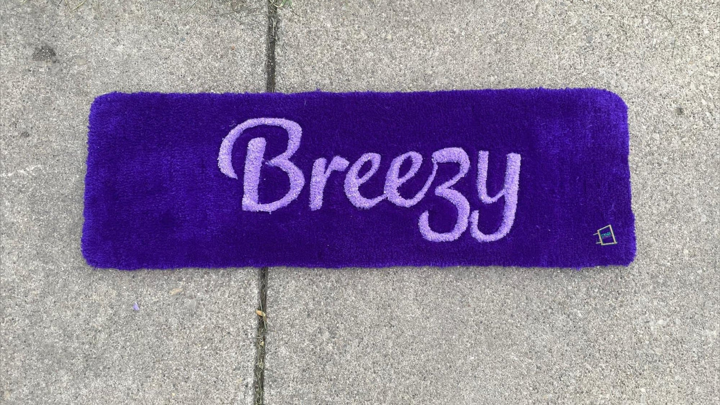 BUILD YOUR OWN NAME RUGS