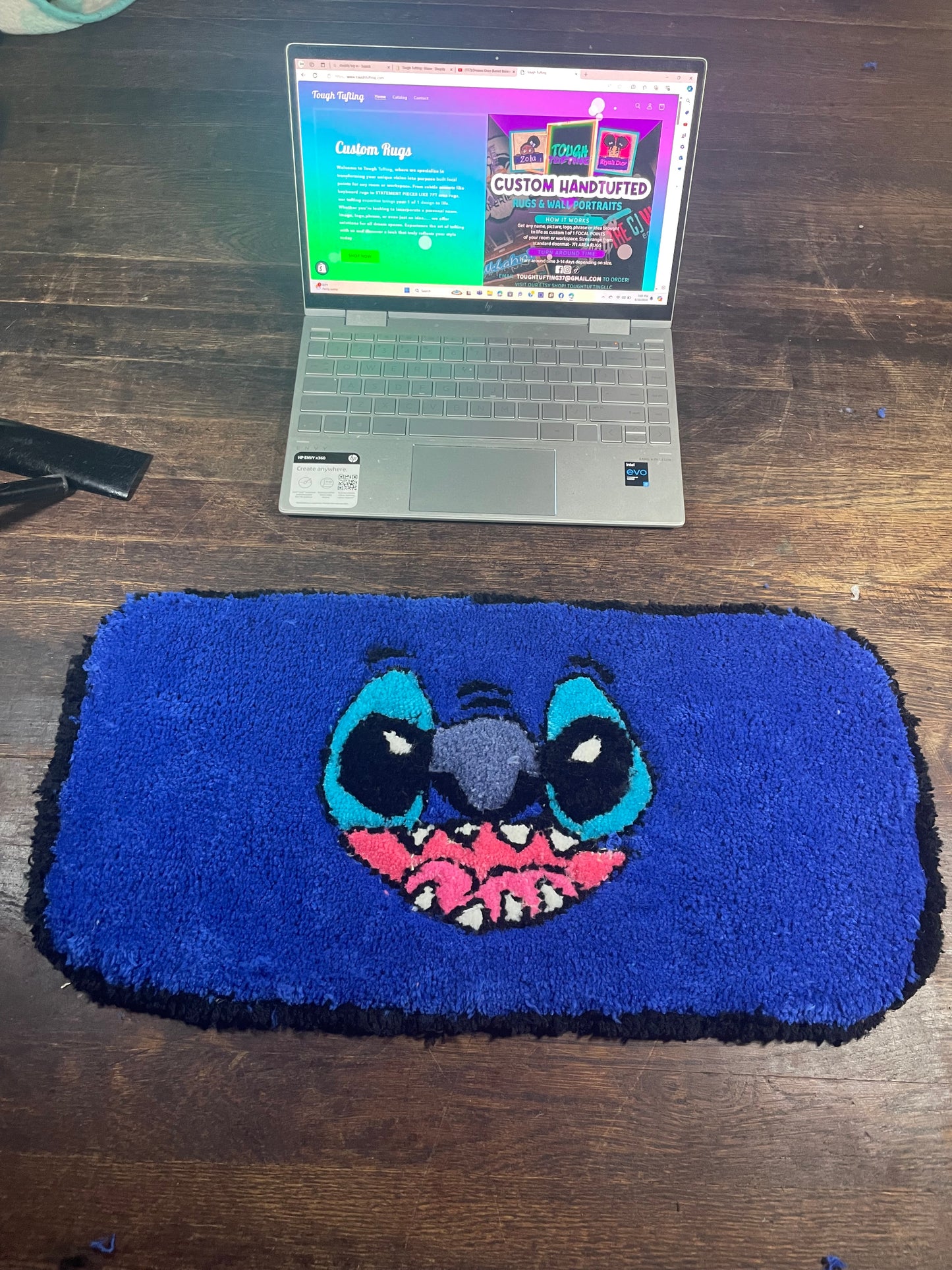 STITCH MINI RUG