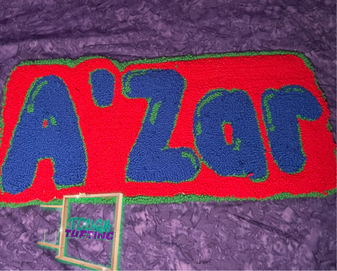 BUILD YOUR OWN NAME RUGS