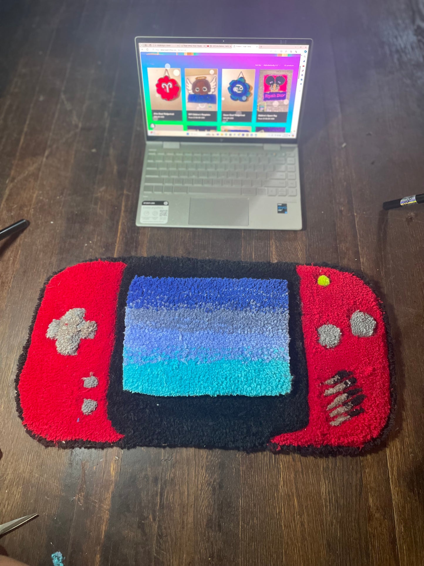 GAMEBOY ADVANCE MINI RUG SET