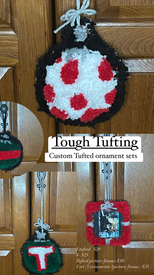 Handtufted Ornaments